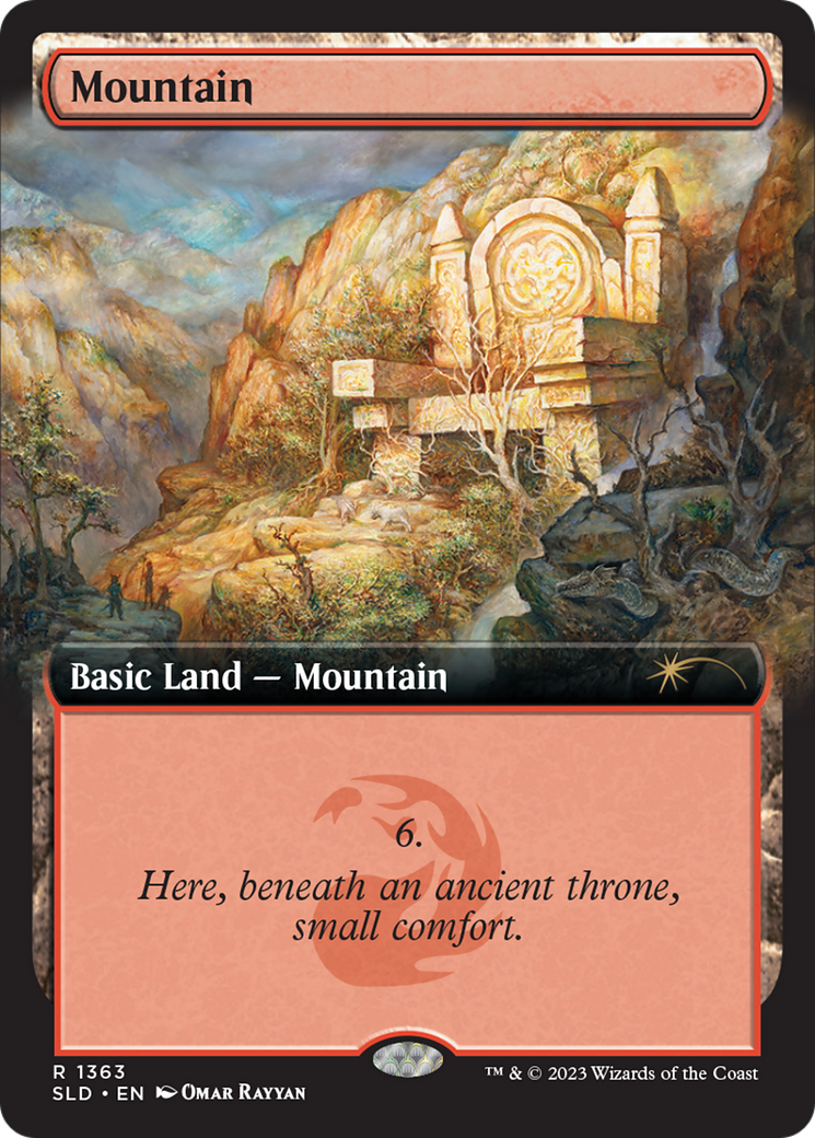 Mountain (SLD-1363) - Secret Lair Drop: (Extended Art)