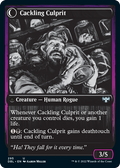 Panicked Bystander // Cackling Culprit (DBL-295) - Innistrad: Double Feature: (Double Faced Transform) Foil