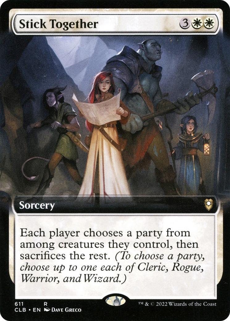 Stick Together (CLB-611) - Commander Legends: Battle for Baldur's Gate: (Extended Art)