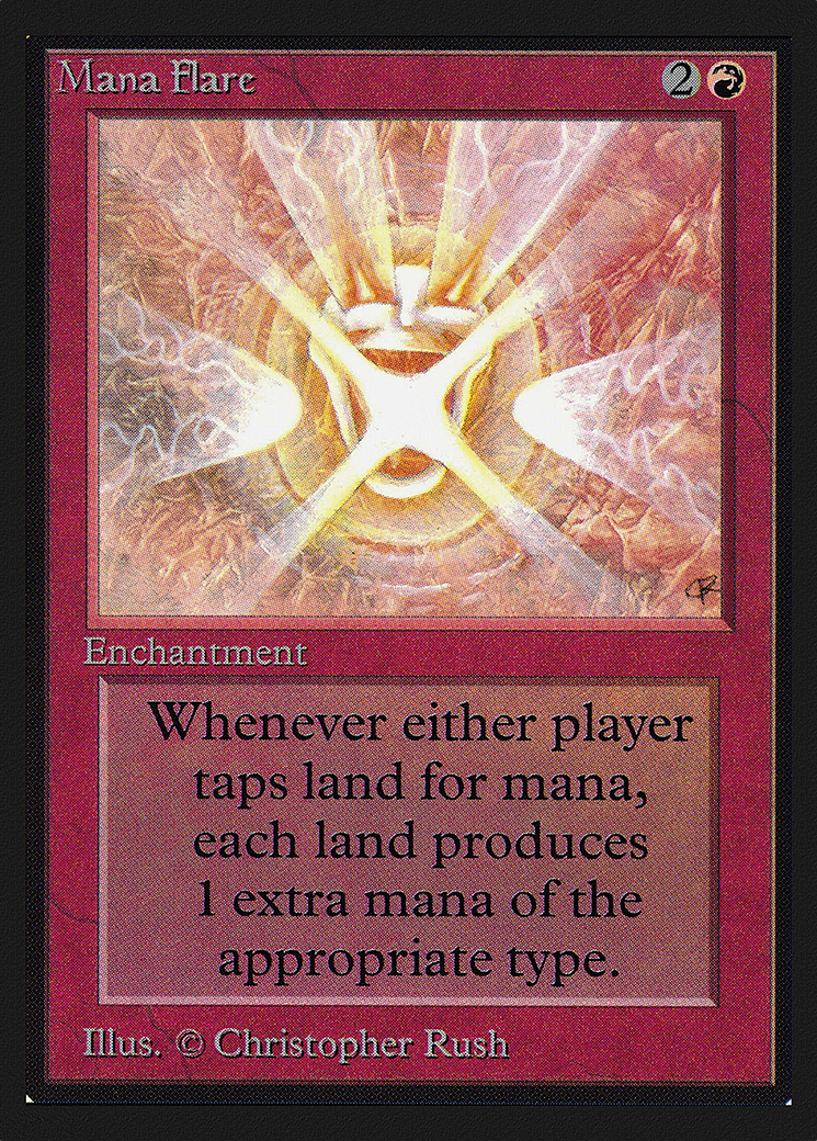 Mana Flare (IED-) - Intl. Collectors' Edition