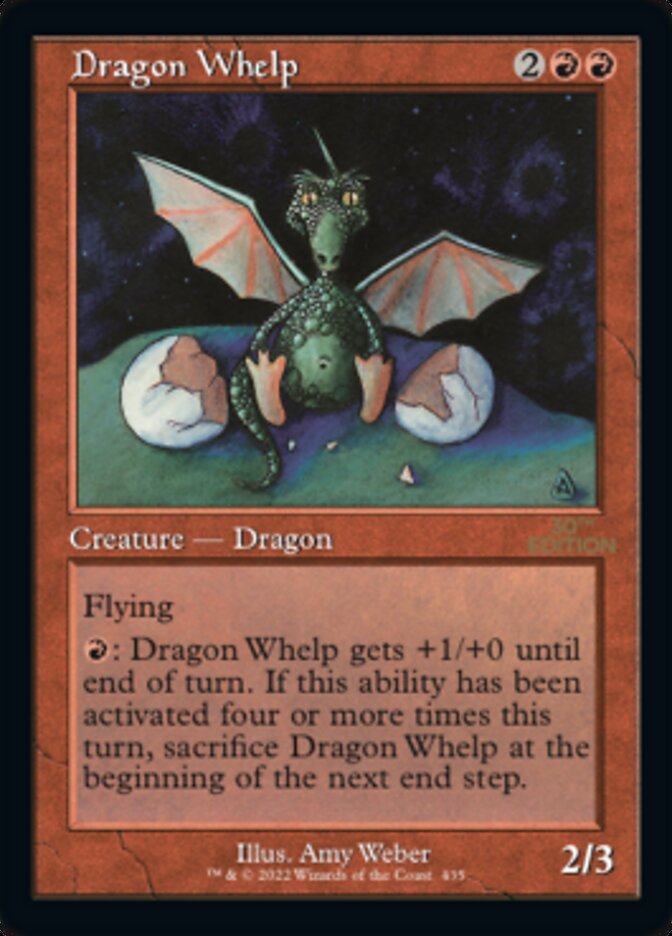 Dragon Whelp (Retro Frame) (30A-435) - 30th Anniversary Edition
