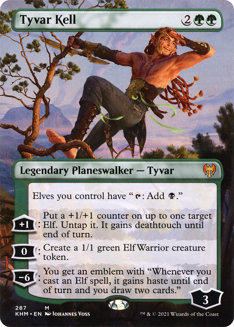 Tyvar Kell (KHM-287) - Kaldheim (Borderless)
