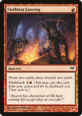 Faithless Looting (DKA-087) - Dark Ascension Foil