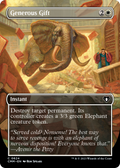 Generous Gift (CMM-624) - Commander Masters (Borderless) Foil
