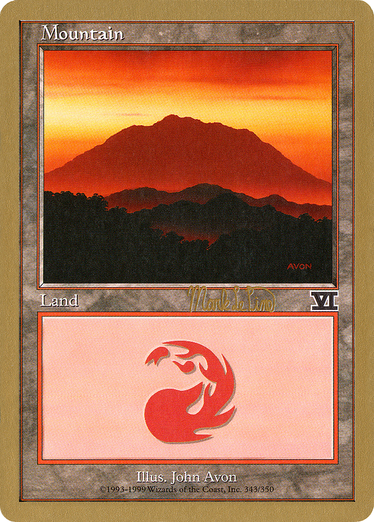 Mountain (WCD-MLP343) - World Championship Decks 1999