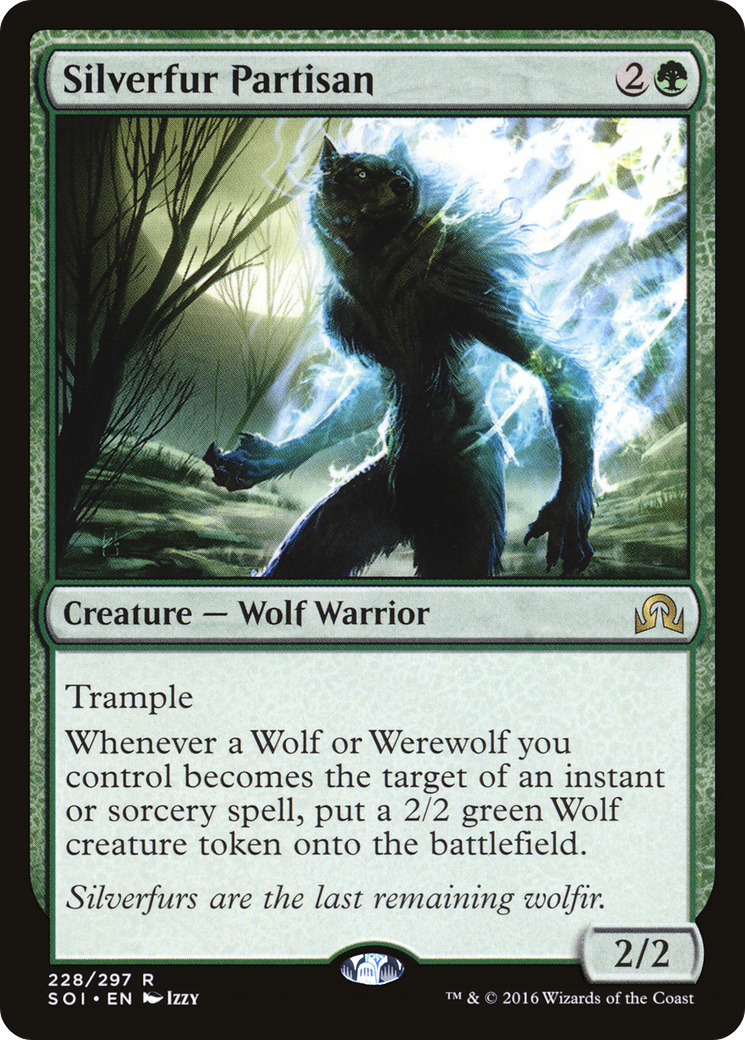 Silverfur Partisan (SOI-228) - Shadows over Innistrad Foil