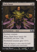 Dark Favor (M12-089) - Magic 2012 Foil