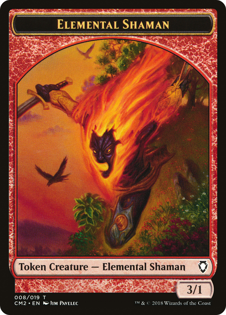 Elemental Shaman (CM2-008) - Commander Anthology Volume II Tokens
