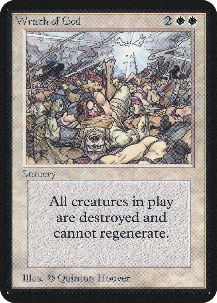Wrath of God (LEA-045) - Limited Edition Alpha