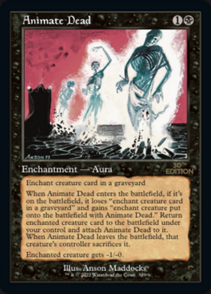Animate Dead (Retro Frame) (30A-389) - 30th Anniversary Edition