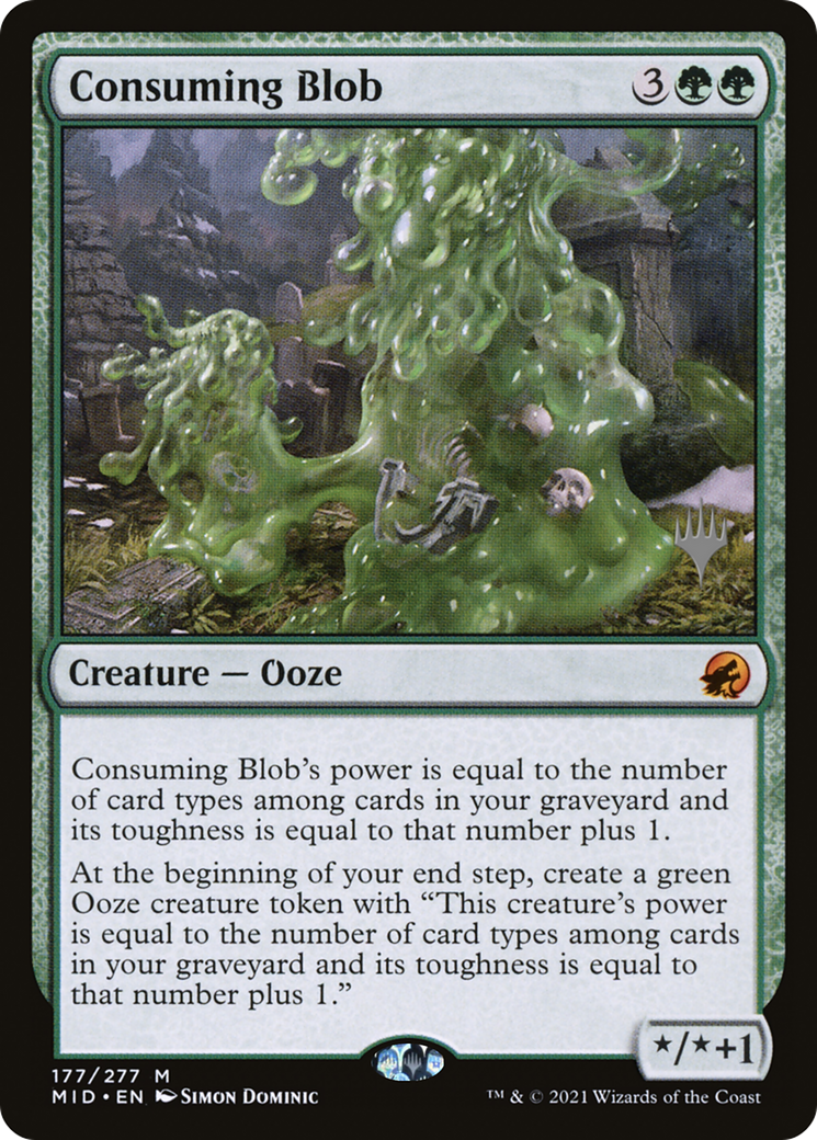 Consuming Blob (PPMID-177P) - Innistrad: Midnight Hunt Promos