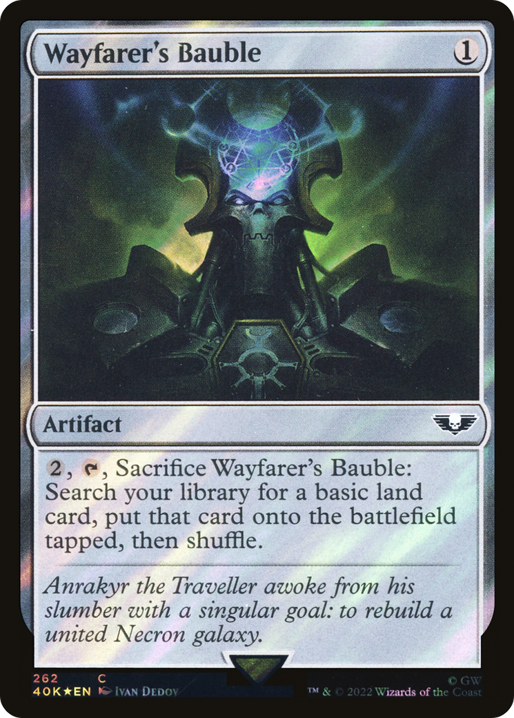 Wayfarer's Bauble (40K-262) - Warhammer 40,000 Commander Foil