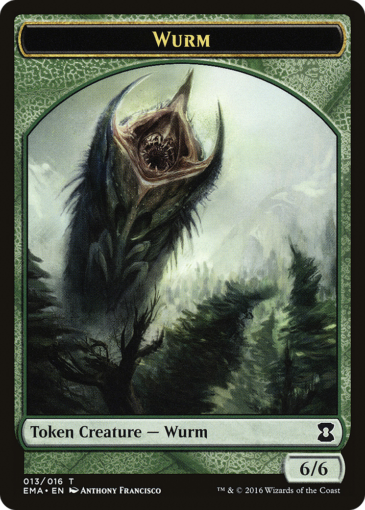 Wurm (EMA-013) - Eternal Masters Tokens