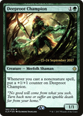 Deeproot Champion (PRE-185S) - Ixalan Promos Foil