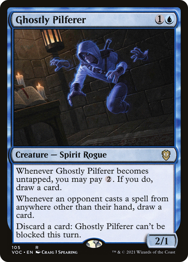 Ghostly Pilferer (VOC-105) - Crimson Vow Commander