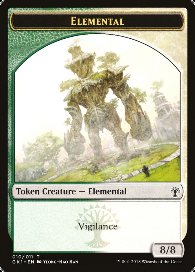 Elemental // Centaur (GR1-010) - GRN Guild Kit Tokens