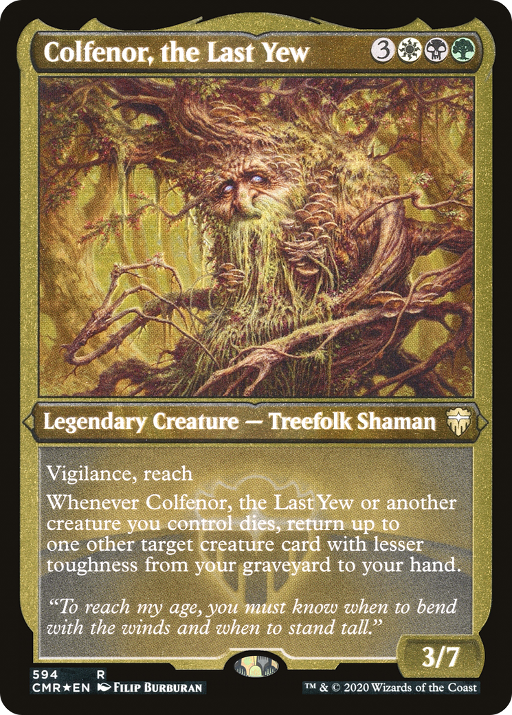 Colfenor, the Last Yew (CMR-594) - Commander Legends Foil