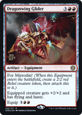Dragonwing Glider (PRE-128) - Phyrexia: All Will Be One Promos Foil