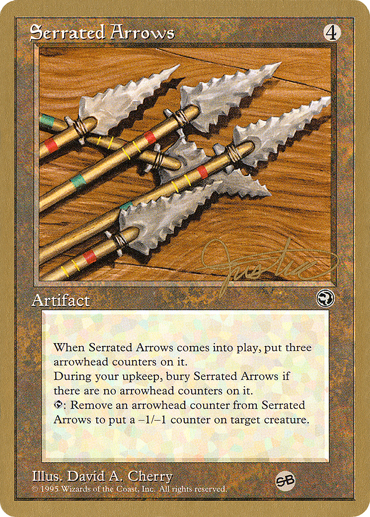 Serrated Arrows (WCD-MJ110SB) - Pro Tour Collector Set