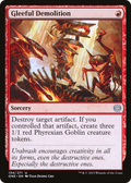 Gleeful Demolition (ONE-134) - Phyrexia: All Will Be One