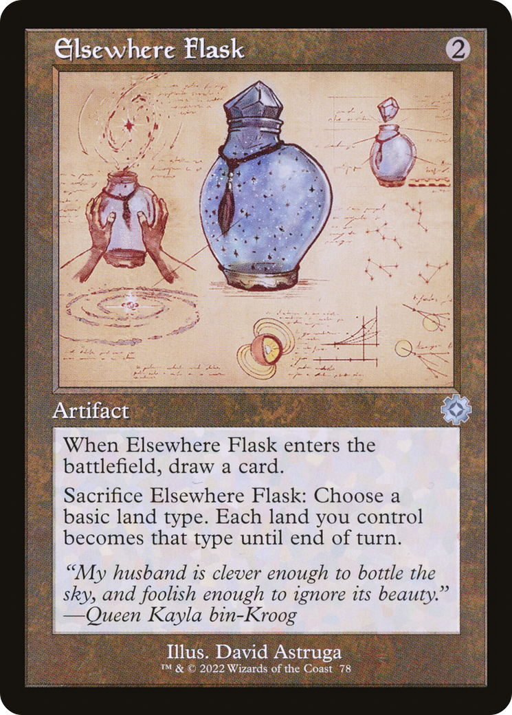 Elsewhere Flask (BRR-078) - The Brothers' War Retro Artifacts Foil
