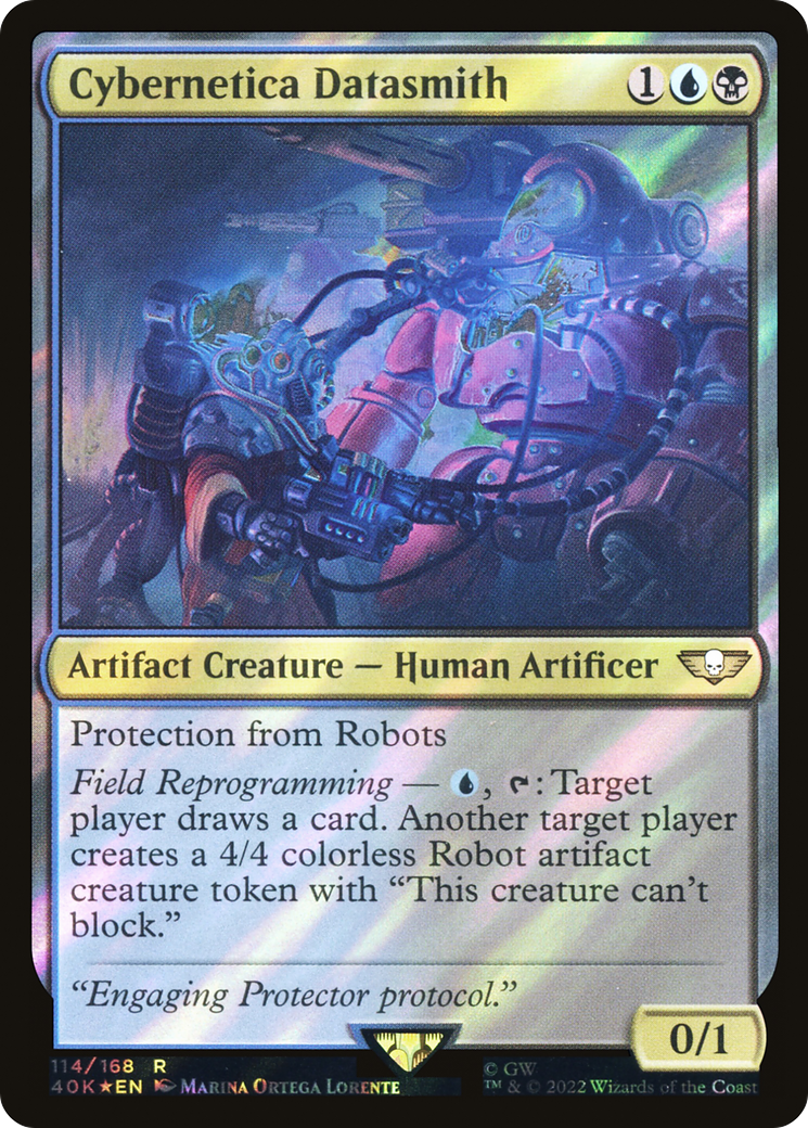 Cybernetica Datasmith (40K-114★) - Warhammer 40,000 Commander Foil