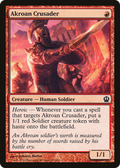 Akroan Crusader (THS-111) - Theros Foil