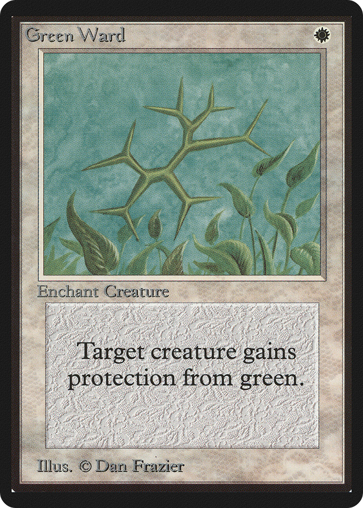 Green Ward (LEB-) - Limited Edition Beta