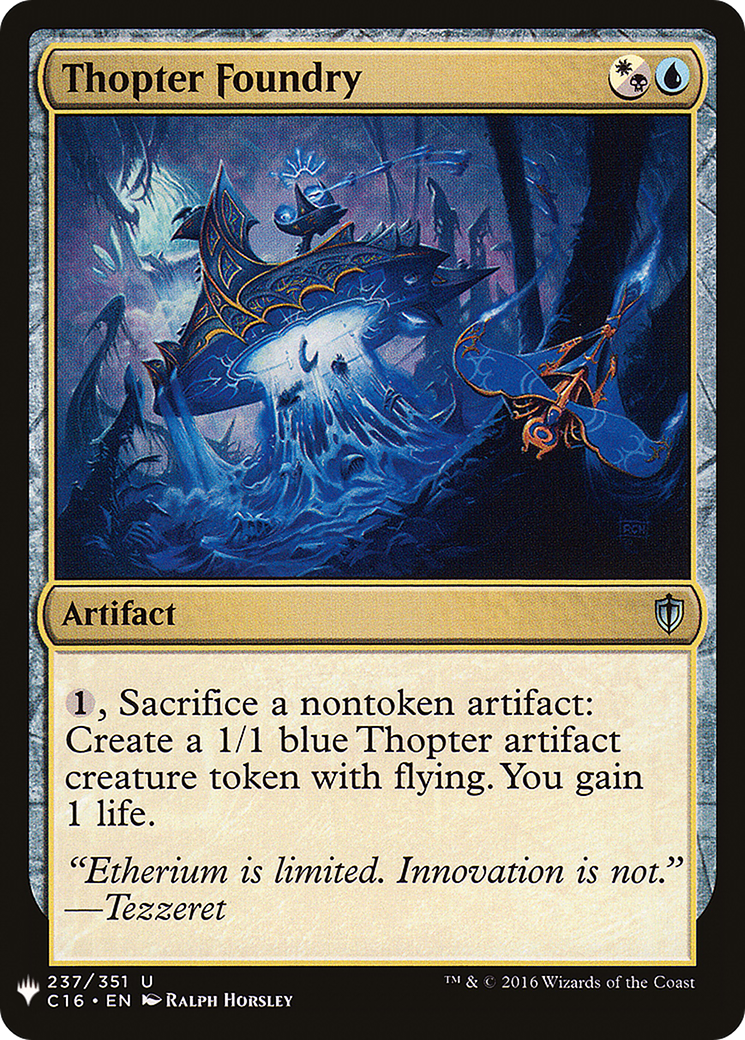 Thopter Foundry (LIST-C16-237) - The List