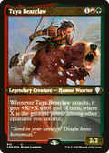 Tuya Bearclaw (CMR-612) - Commander Legends Etched Foil