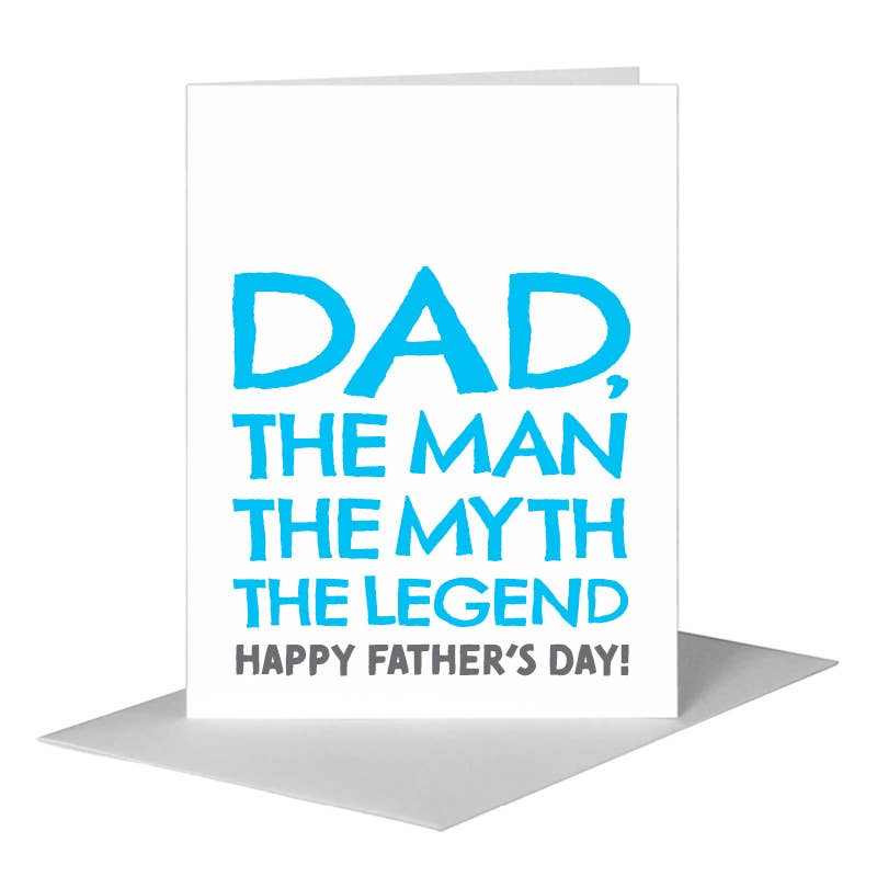 Dad, Greeting Card (#7527F)