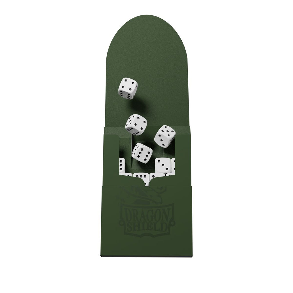 Dragon Shield: Cube Shell Display - Forest Green