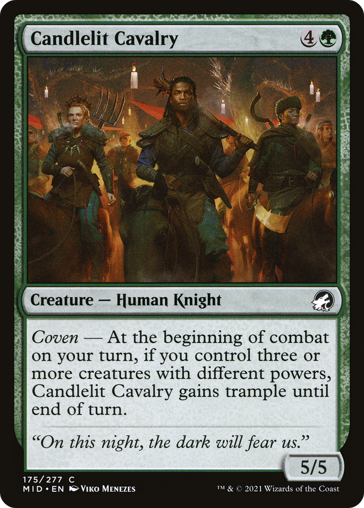 Candlelit Cavalry (MID-175) - Innistrad: Midnight Hunt