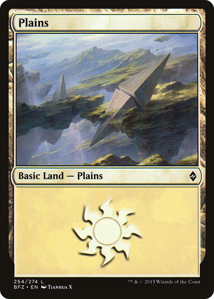 Plains (BFZ-254) - Battle for Zendikar