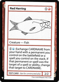 Red Herring (CMB1-062) - Mystery Booster Playtest Cards 2019