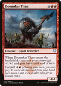 Doomskar Titan (KHM-130) - Kaldheim