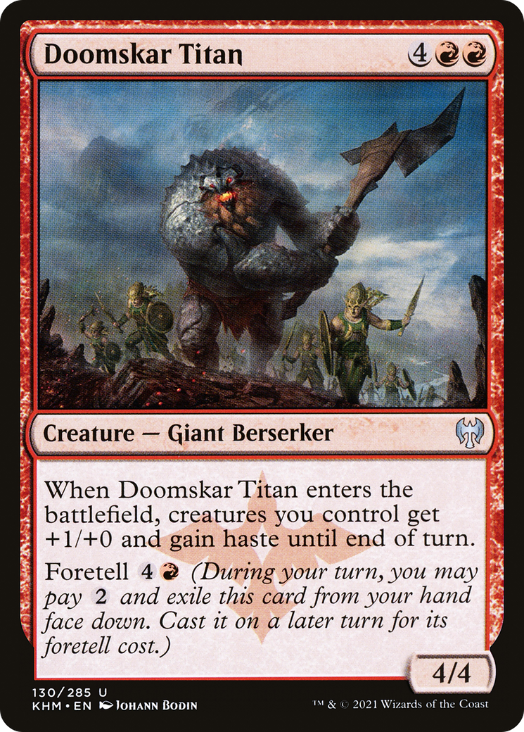 Doomskar Titan (KHM-130) - Kaldheim