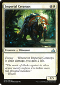Imperial Ceratops (RIX-010) - Rivals of Ixalan