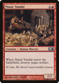 Manic Vandal (M11-151) - Magic 2011 Foil