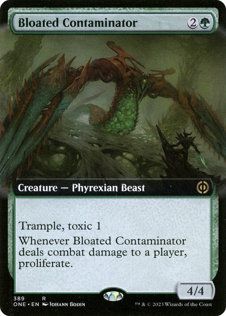 Bloated Contaminator (ONE-389) - Phyrexia: All Will Be One: (Extended Art)