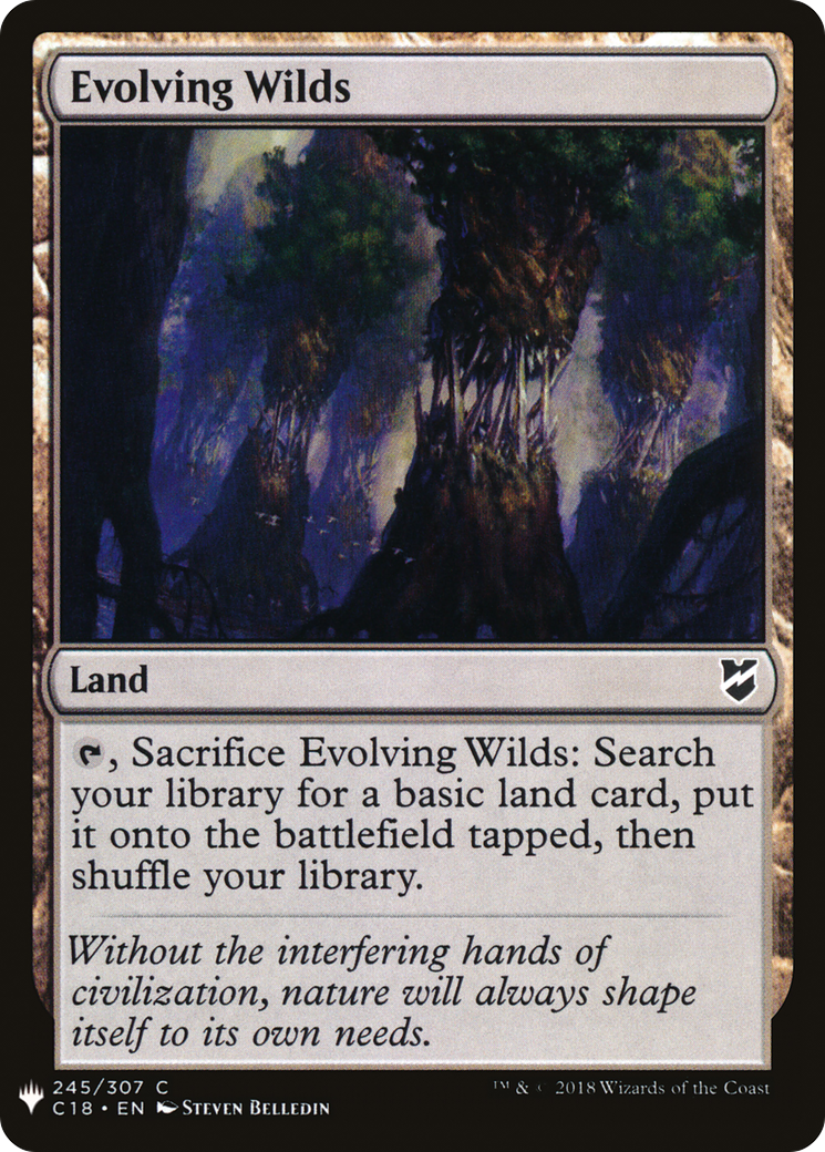 Evolving Wilds (LIST-C18-245) - The List