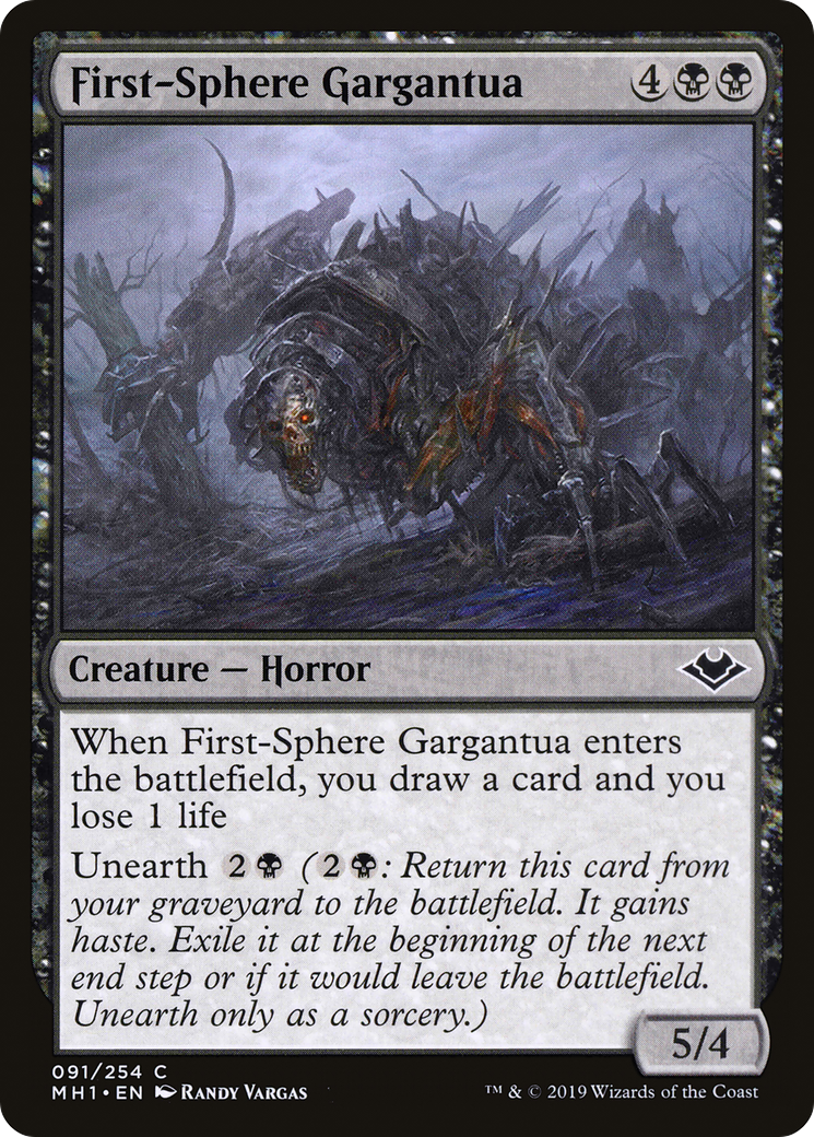 First-Sphere Gargantua (MH1-091) - Modern Horizons Foil
