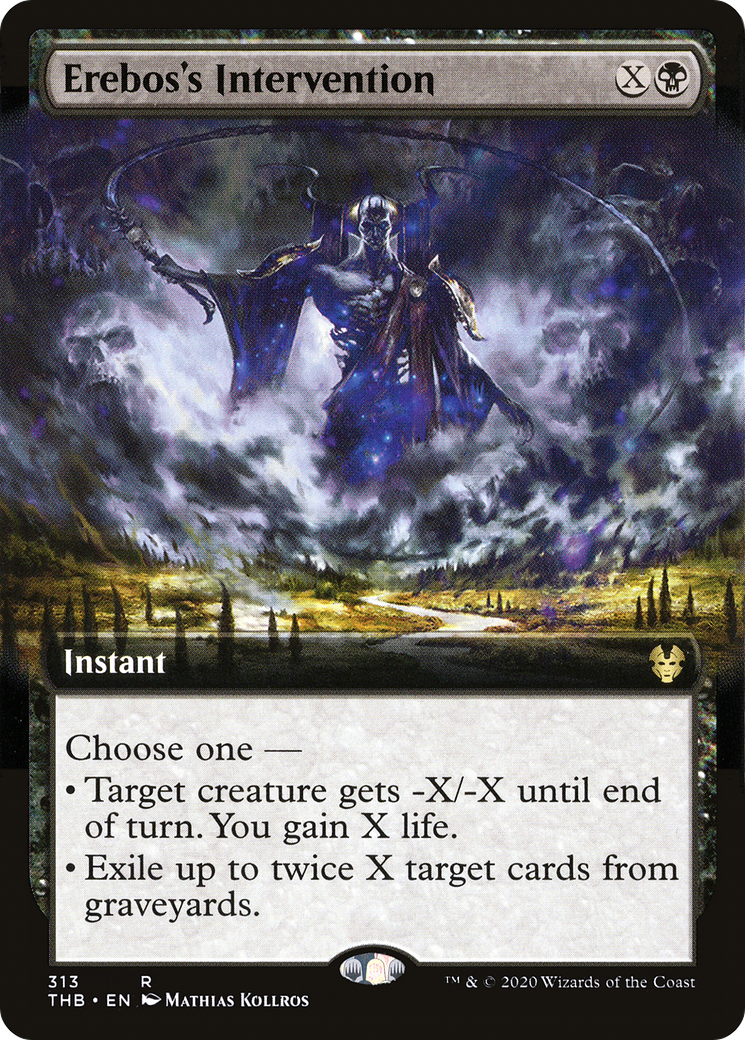 Erebos's Intervention (THB-313) - Theros Beyond Death: (Extended Art)