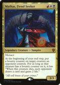 Mathas, Fiend Seeker (C17-042) - Commander 2017 Foil