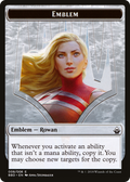Rowan Kenrith Emblem (BBD-008) - Battlebond Tokens