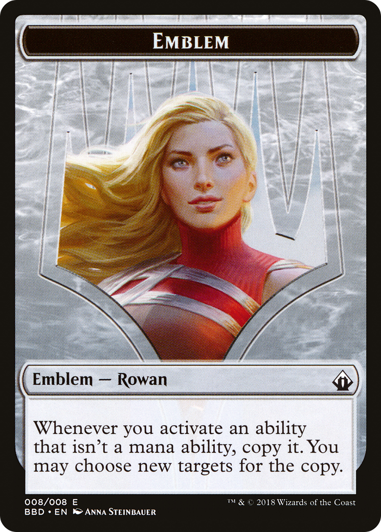 Rowan Kenrith Emblem (BBD-008) - Battlebond Tokens