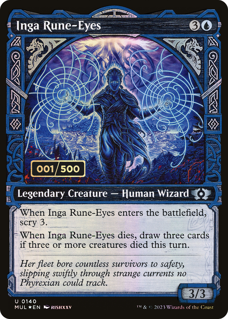 Inga Rune-Eyes (MUL-140) - Multiverse Legends: (Showcase) Foil