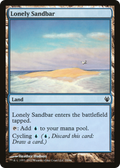 Lonely Sandbar (DDJ-035) - Duel Decks: Izzet vs. Golgari