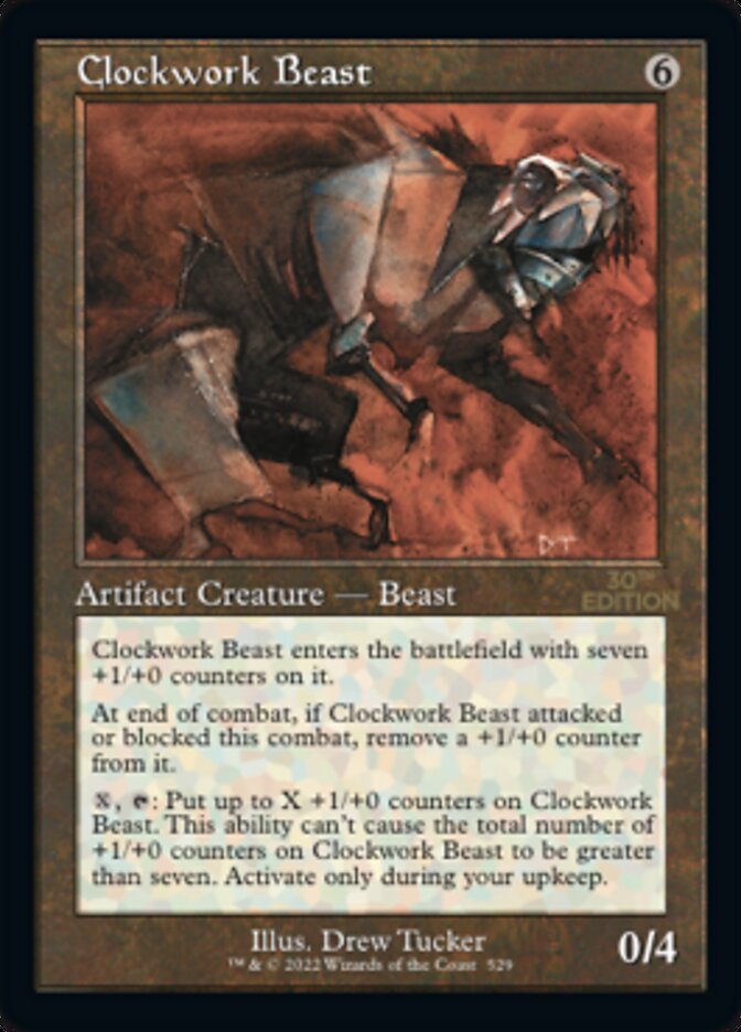 Clockwork Beast (Retro Frame) (30A-529) - 30th Anniversary Edition