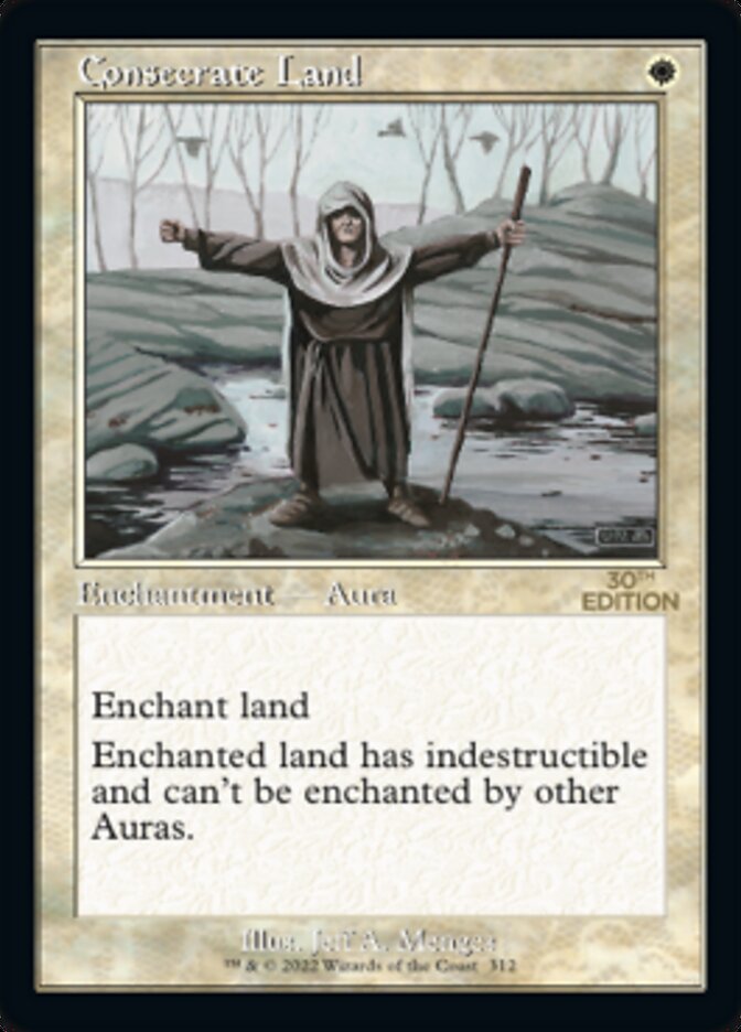 Consecrate Land (Retro Frame) (30A-312) - 30th Anniversary Edition